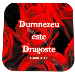 Suport cana/pahar, Dumnezeu este dragoste!